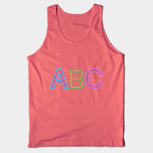 ABC Tank Top by IrenaAner